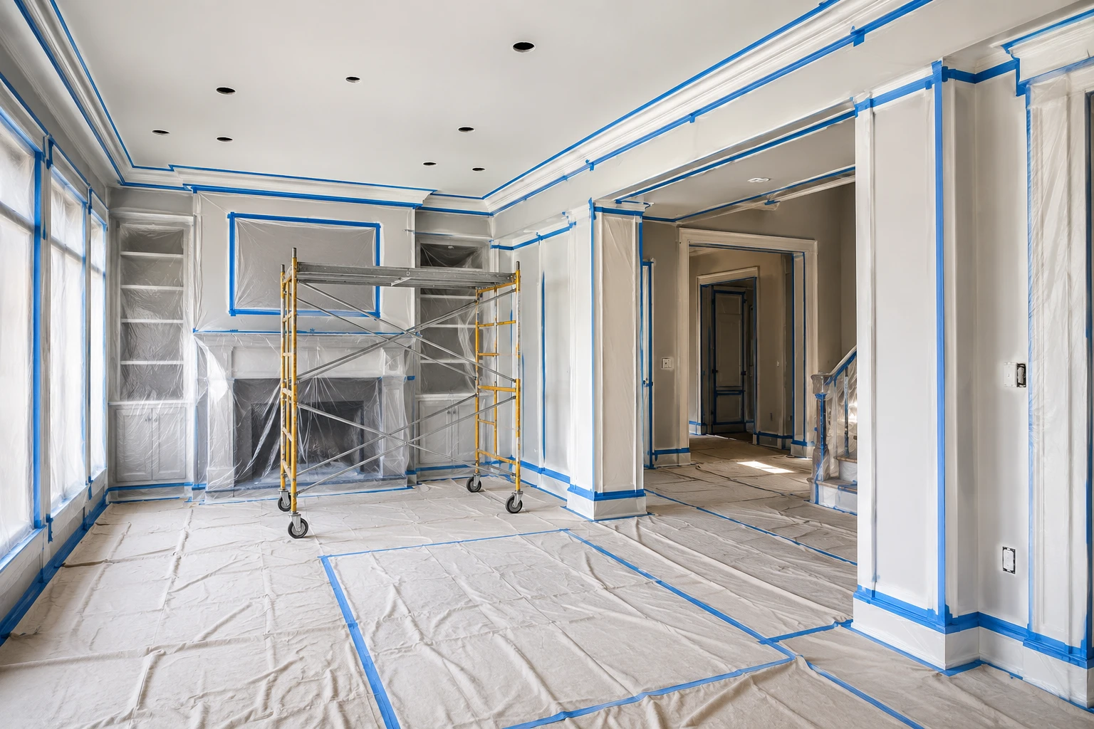 The Texas Paintmaster process — meticulous prep, flawless coat